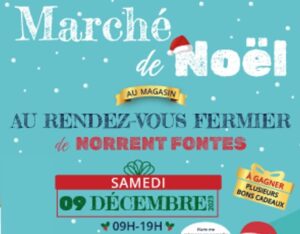 Marché de Noël au Rendez-vous Fermier de Norrent-Fontes, Pas-de-Calais (62)